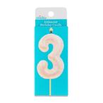  ваш заказ [woru mart бренд ] вес u selection plate номер свеча 3 Aurora Iridescent Number 3 Birthday Cand