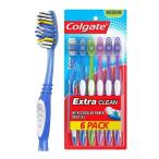 Colgateエクストラクリーン 歯ブラシ ミディアム 6本入り コルゲート