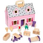  ваш заказ Melissa &dag складной из дерева кукольный дом кукла 2 body * мебель 11 шт. Melissa &amp; Doug Fold &amp; Go Wooden