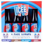  ваш заказ I ножны lasi- сироп варьете упаковка 180ml 4шт.@ упаковка ICEE 4 Pack Slushie Syrups 4 x 6.1 flo