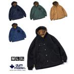 ショッピング大きめ gym master ジムマスター 中ワタデニム カツラギフードジャケット G621767 メンズ レディース デニムジャケット 秋 冬 秋冬