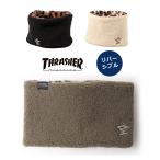 THRASHER Thrasher боа × Leopard двусторонний защита горла "neck warmer" 24TH-K50 защищающий от холода сноуборд мотоцикл Golf модный muffler осень-зима осень-зима 
