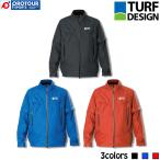 TURF DESIGN TDRW-2370J / брезент дизайн мужской дождь жакет 2023 год модели все 3 цвет ( черный / голубой / красный ) непромокаемая одежда жакет непромокаемая одежда водоотталкивающий простой 