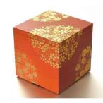 山中漆器　重箱　花丸春秋　5.0　三段重　古代朱　A