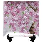  7 сокровищ .66 сакура шидаре украшение тарелка 103-24