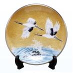  7 сокровищ . орнамент тарелка 8 размер круг волна . журавль 105-16