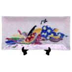  7 сокровищ . украшение тарелка 48 источник . история 108-07