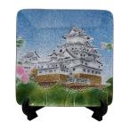  7 сокровищ . украшение тарелка 3.5 угол Himeji замок 