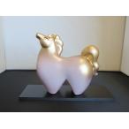 常滑焼【招福干支縁起置物/2026年令和8年 午】モダン小　　サイズ：約13×12cm　数量限定予約受注品