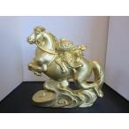 常滑焼【招福干支縁起置物/2026年令和8年 午】打ち出の小槌　金　サイズ：約22×22cm　数量限定予約受注品