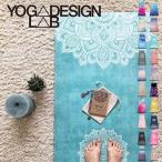 ショッピングヨガマット ヨガデザインラボ ヨガマット コンボマット 3.5mm｜ホットヨガマット 天然ゴム マイクロファイバー｜滑り止め ピラティス エコ素材 かわいい おしゃれ トレーニ
