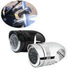 ショッピングチョッパー 【並行輸入品】ハーレー クルーザー チョッパー用 オートバイ汎用 1 1/4インチ 1.25インチ ハンドルバー クロック マウント