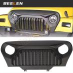 【並行輸入品】TJ フロントグリル グラディエーター TJ フロントグリル グラディエーター ベイダー マットブラック グリッドグリル ABS ジープ ラングラー T