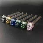 ショッピングパイレックス パイレックス クラックパイプ Skull Head あぶり ガラパイ （約12cm）