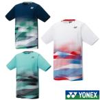 《送料無料》2025年5月中旬発売 YONEX ユニセックス ゲームシャツ 10677 ヨネックス テニス バドミントン ウェア