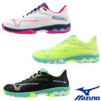 《送料無料》MIZUNO ウエーブエクシード ライト2 OC 61GB2317 ミズノ テニスシューズ 砂入り人工芝・クレーコート用