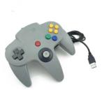 N64(NINTENDO64) type контроллер ( серый ) PC USB