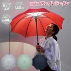 夜 光る 傘 led ライト付き 親骨 60cm 