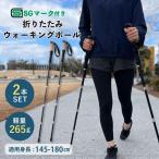 折りたたみ ウォーキングポール (2