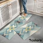 7colors お風呂マット 台所マット 北欧 玄関マット キッチンマット キッチンラグ ラグマット シンプル フロアマット 滑り止め 撥水 新作 おしゃれ 可愛い