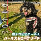 犬 ハーネス 犬用ハーネス 小型犬 中型犬 おしゃれ 犬のハーネス 柴犬 胴輪 フレブル ソフトハーネス チェック柄メッシュハーネスリードセット