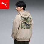 ユニセックス PUMA x モンスターハンターワイルズ フーディ バックプリント