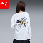 ユニセックス PUMA x モンスターハンターワイルズ 長袖 Tシャツ