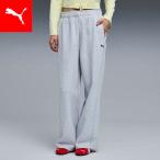 [23 день 10 раз ][ официальный ] Puma PUMA унисекс широкий распорка тренировочный брюки embro Ida Lee кошка мужской женский 