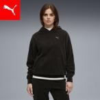 【公式】 PUMA プーマ ウィメンズ ESS ELEVATED コンフォート ベロア リブ フーディ ESS ELEVAT