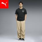 [23 день 10 раз ][ официальный ] PUMA Puma мужской ESSe уровень -tedopala Shute брюки PARACHUTE PANTS мужской 