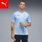 [23 день 10 раз ][ официальный ] PUMA Puma мужской man Cesta - City FC тренировка рубашка с коротким рукавом MCFC Training Jersey