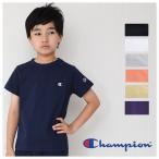 ショッピングチャンピオン tシャツ 子供服 Tシャツ チャンピオン champion 国内正規品 半袖 キッズ 胸ロゴ 男の子 女の子 送料無料