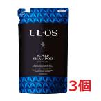 ■3個セット・送料無料■ウル・オス 薬用スカルプシャンプー詰め替え用パウチ 420mL【医薬部外品】