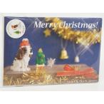 ナノブロック NP023 クリスマスカード キャバリアとツリー