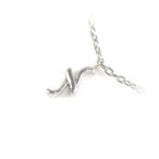 Yahoo! Yahoo!ショッピング(ヤフー ショッピング)N イニシャル K10ホワイトゴールドブレスレット アンクレット 安い オーダー