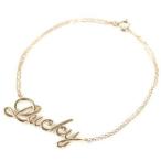 Yahoo! Yahoo!ショッピング(ヤフー ショッピング)K10ピンクゴールド メッセージブレスレット Lucky 安い オーダー