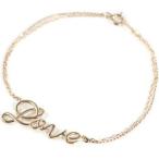 Yahoo! Yahoo!ショッピング(ヤフー ショッピング)K10ピンクゴールド メッセージブレスレット Love 安い オーダー