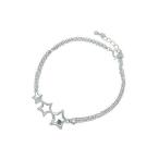 Yahoo! Yahoo!ショッピング(ヤフー ショッピング)サファイア アンクレット サファイア 9月誕生石 シルバー サファイア アンクレット 星スター 安い オーダー