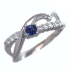 指輪レディースサファイア指輪サファイア9月誕生石サファイアリング指輪ファッ...