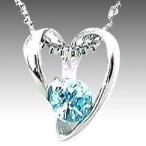 Yahoo! Yahoo!ショッピング(ヤフー ショッピング)11月誕生石 K18ホワイトゴールド ブルートパーズペンダント ネックレス 安い オーダー