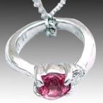 Yahoo! Yahoo!ショッピング(ヤフー ショッピング)10月誕生石 プラチナ ピンクトルマリンベビーリングペンダント ネックレス 安い オーダー