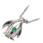 Yahoo! Yahoo!ショッピング(ヤフー ショッピング)ネックレス レディース 天然石 ネックレス エメラルド 5月 誕生石 ペンギン シルバー プレゼント オーダー