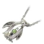 Yahoo! Yahoo!ショッピング(ヤフー ショッピング)ネックレス レディース 天然石 ネックレス ペリドット 8月 誕生石 ペンギン シルバー プレゼント オーダー