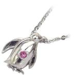 Yahoo! Yahoo!ショッピング(ヤフー ショッピング)ネックレス レディース 天然石 ネックレス ピンクトルマリン 10月 誕生石 ペンギン シルバー プレゼント オーダー