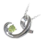 Yahoo! Yahoo!ショッピング(ヤフー ショッピング)ネックレス レディース 天然石 8月誕生石ペリドットペンダント ネックレス プレゼント オーダー