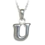 Yahoo! Yahoo!ショッピング(ヤフー ショッピング)イニシャル U イニシャル ペンダント ネックレス CanCam掲載 オーダー