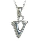 Yahoo! Yahoo!ショッピング(ヤフー ショッピング)イニシャル V イニシャル ペンダント ネックレス CanCam掲載 オーダー