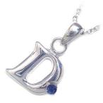 Yahoo! Yahoo!ショッピング(ヤフー ショッピング)ネックレス レディース 天然石 サファイア ネックレス イニシャル D イニシャル 9月誕生石 ネックレス CanCam掲載 オーダー