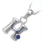 Yahoo! Yahoo!ショッピング(ヤフー ショッピング)ネックレス レディース 天然石 サファイア ネックレス イニシャル H イニシャル 9月誕生石 ネックレス CanCam掲載 オーダー