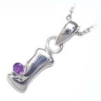 Yahoo! Yahoo!ショッピング(ヤフー ショッピング)ネックレス レディース 天然石 イニシャル I イニシャル 2月誕生石 アメジストペンダント ネックレス CanCam掲載 オーダー